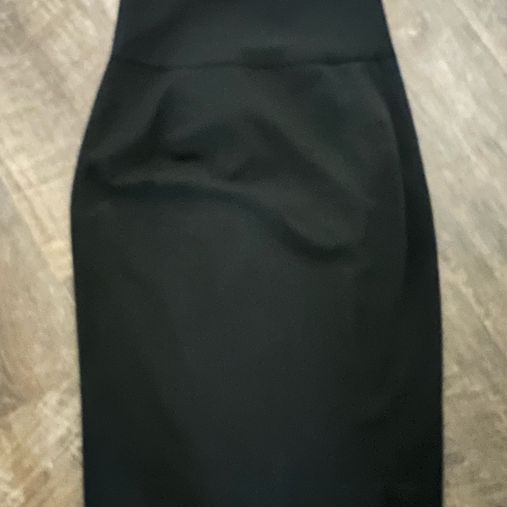 Classic black pencil skirt